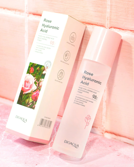 TONICO ROSAS CON ACIDO HIALURONICO BIOAQUA