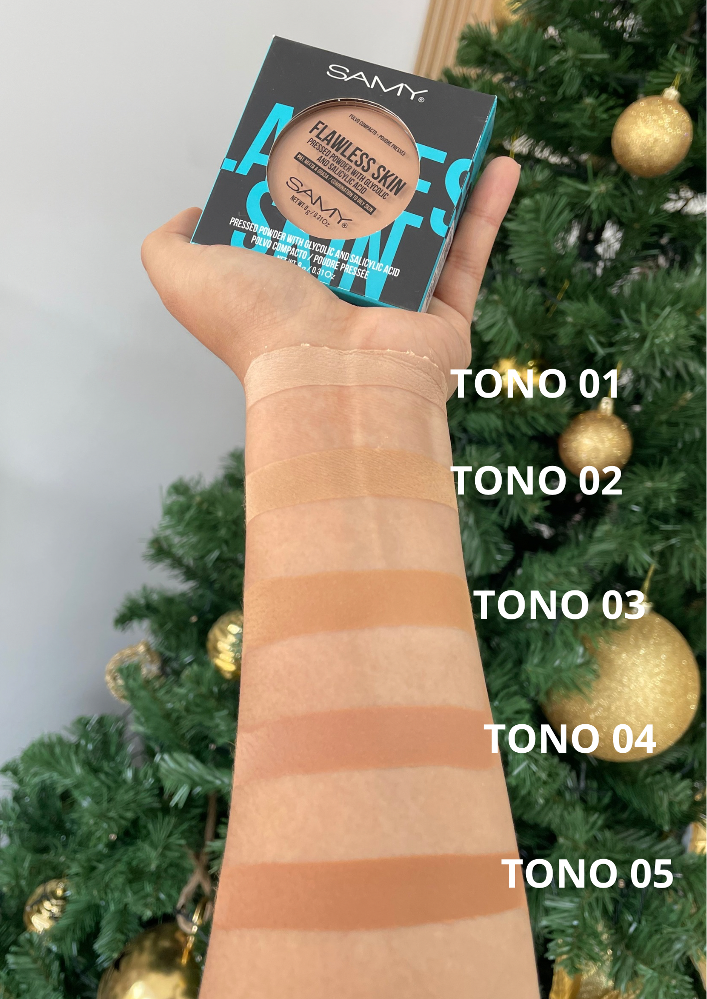 POLVO COMPACTO SAMY FLAWLESS