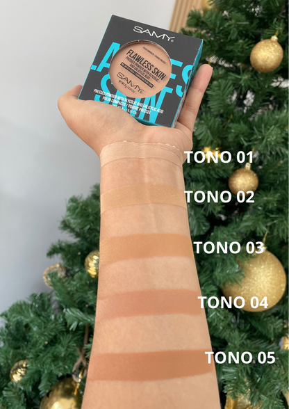 POLVO COMPACTO SAMY FLAWLESS