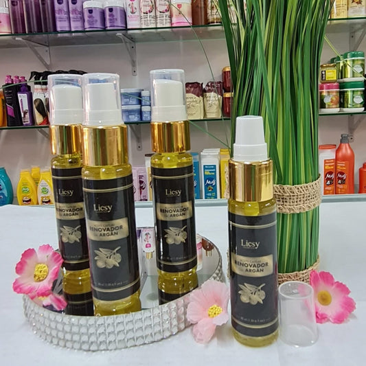 ACEITE CAPILAR RENOVADOR CON ARGAN LICSY