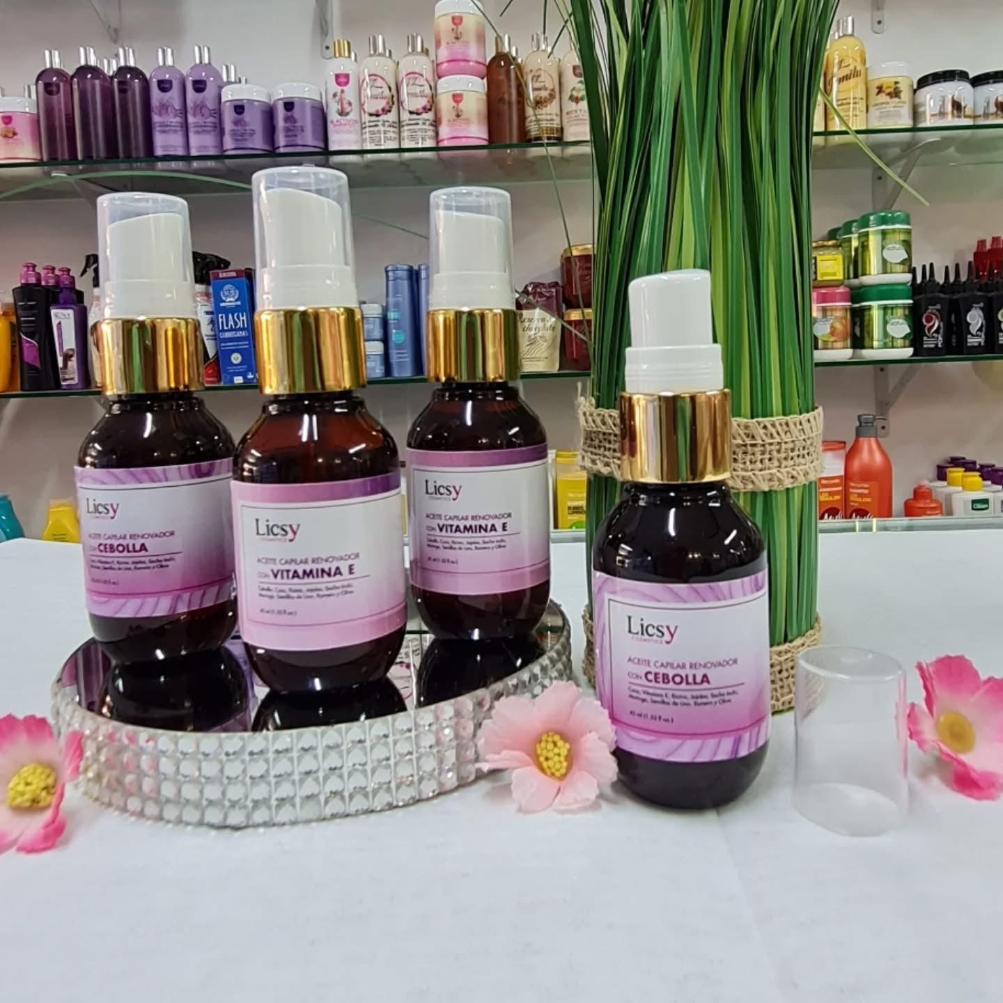 ACEITE CAPILAR RENOVADOR CON VITAMINA E LICSY