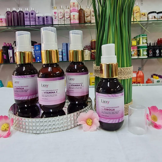 ACEITE CAPILAR RENOVADOR CON VITAMINA E LICSY