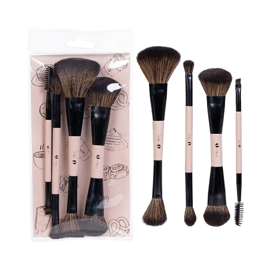 KIT DE BROCHAS X4 BROWN TRENDY