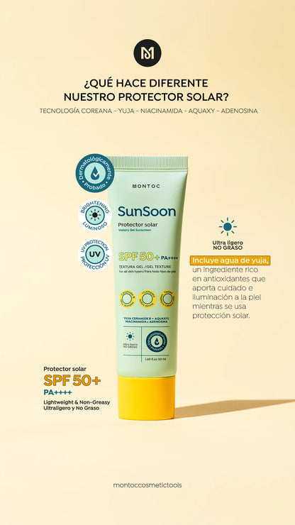 PROTECTOR SOLAR SUN SOON MONTOC SPF 50+ ULTRALIGERO