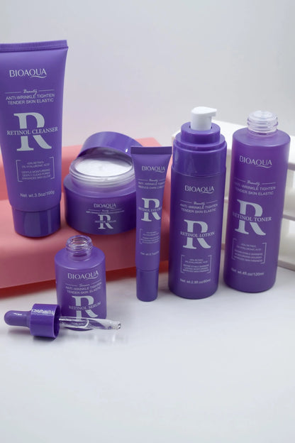 KIT RUTINA FACIAL COMPLETA RETINOL BIOAQUA