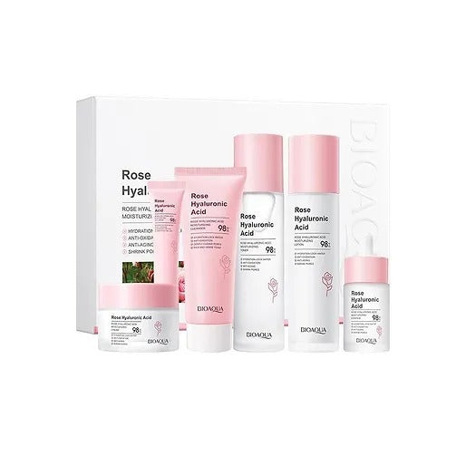 KIT DE ROSAS Y ÁCIDO HIALURONICO DE ROSAS DE BIOAQUA