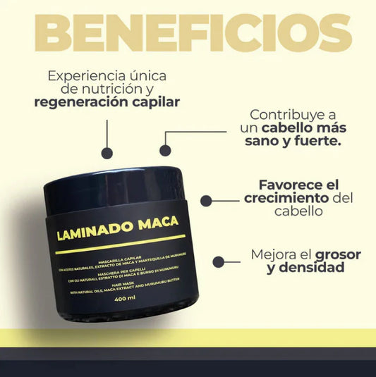 MASCARILLA CAPILAR LAMINADO DE MACA DE LZ
