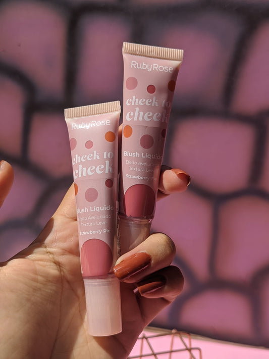 RUBOR LIQUIDO CHEEK TO CHEEK DE RUBY ROSE