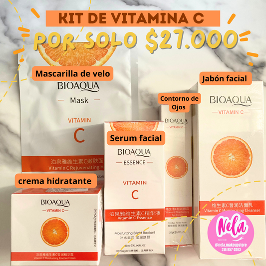 KIT X5 DE VITAMINA C DE BIOAQUA