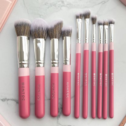KIT DE BROCHAS FLUFFY X10 MONTOC