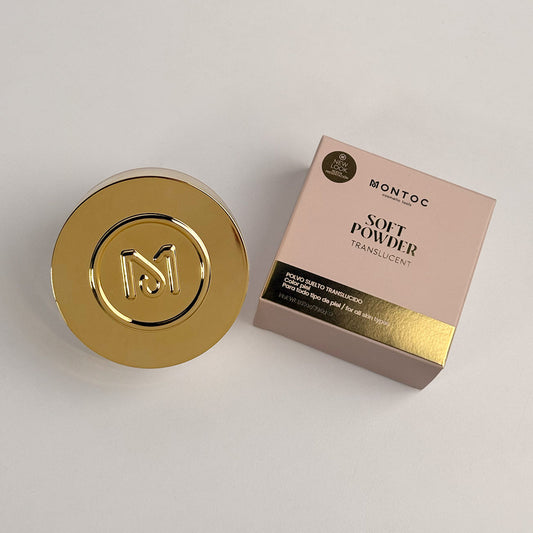 POLVO SUELTO TRASLUCIDO 30G CON BORLA MONTOC