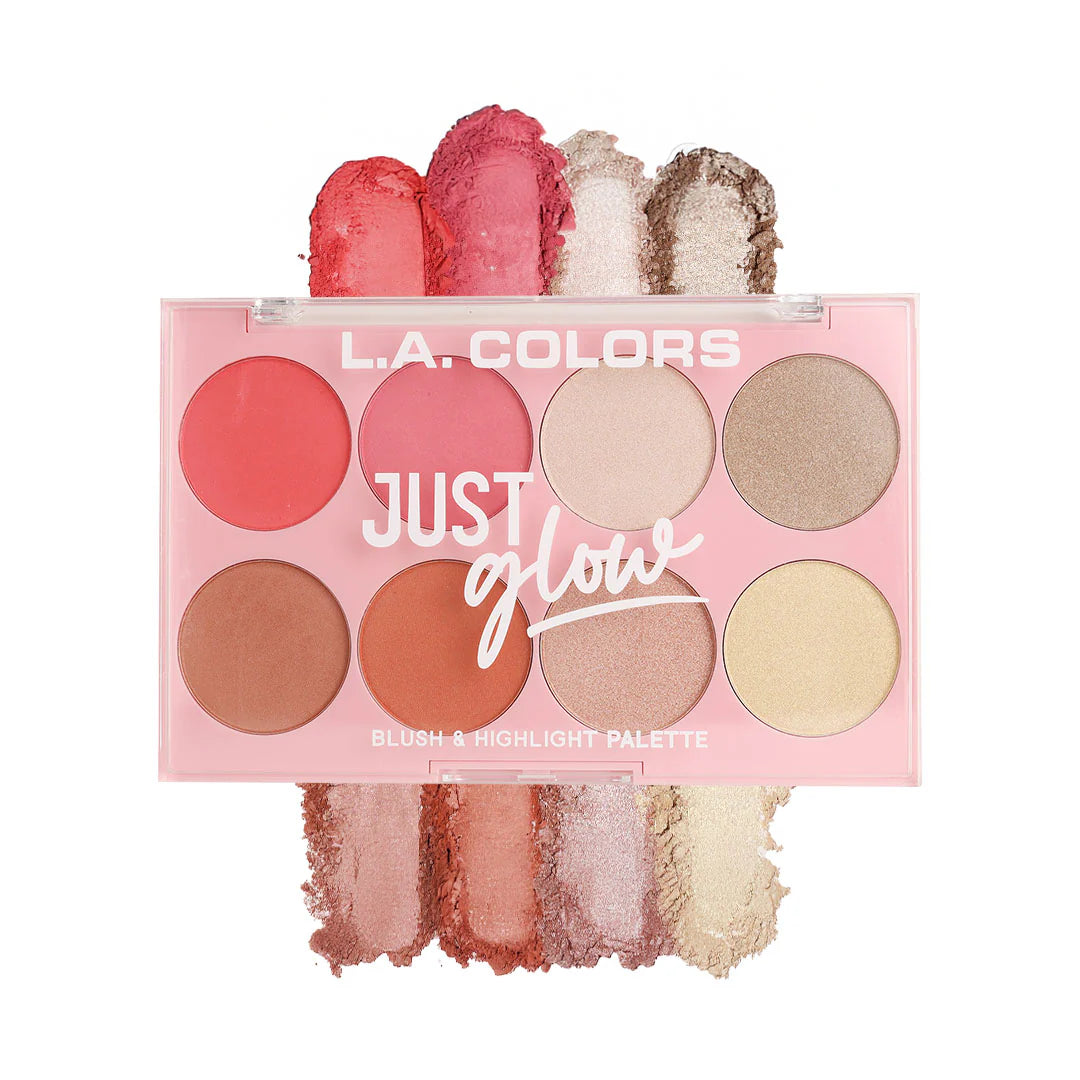 PALETA DE ROSTRO JUST GLOW LA COLORS