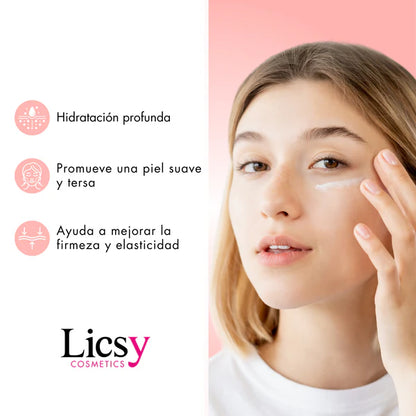 CREMA HIDRATANTE CON COLAGENO LICSY