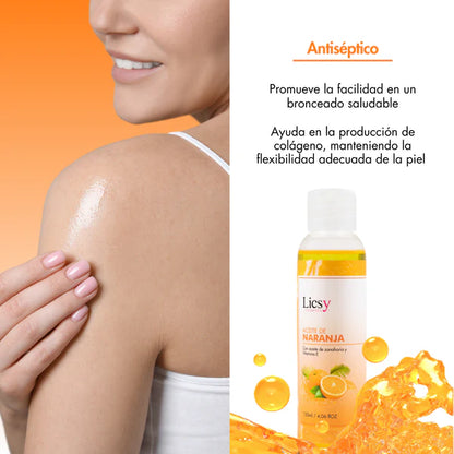 ACEITE NARANJA CORPORAL LICSY