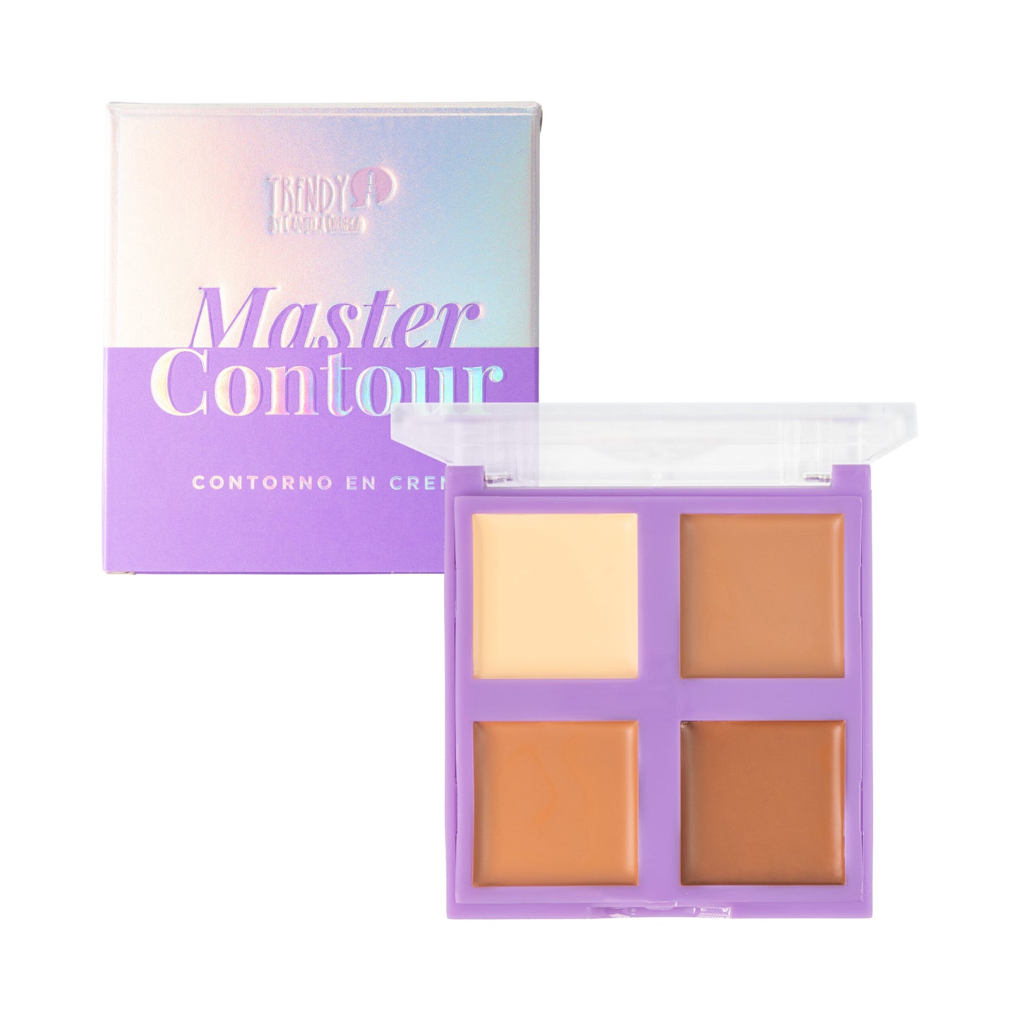 PALETA DE CONTORNO EN CREMA MASTER CONTOUR DE TRENDY