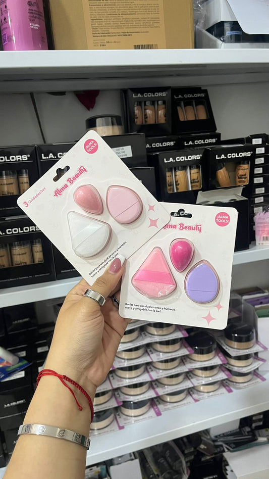 SET X3 BORLAS ALMA BEAUTY