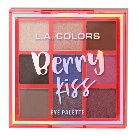 PALETA DE SOMBRA BERRY KISS LA COLORS
