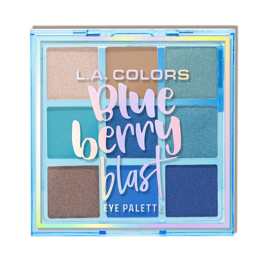 PALETA DE SOMBRA BLUEBERRY BLAST LA COLORS
