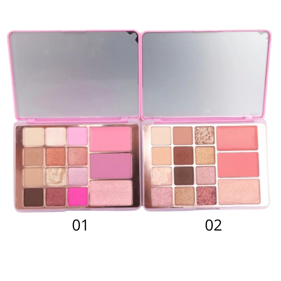 PALETA DE OJOS Y RUBORES LUXURY DE BLOOMSHELL