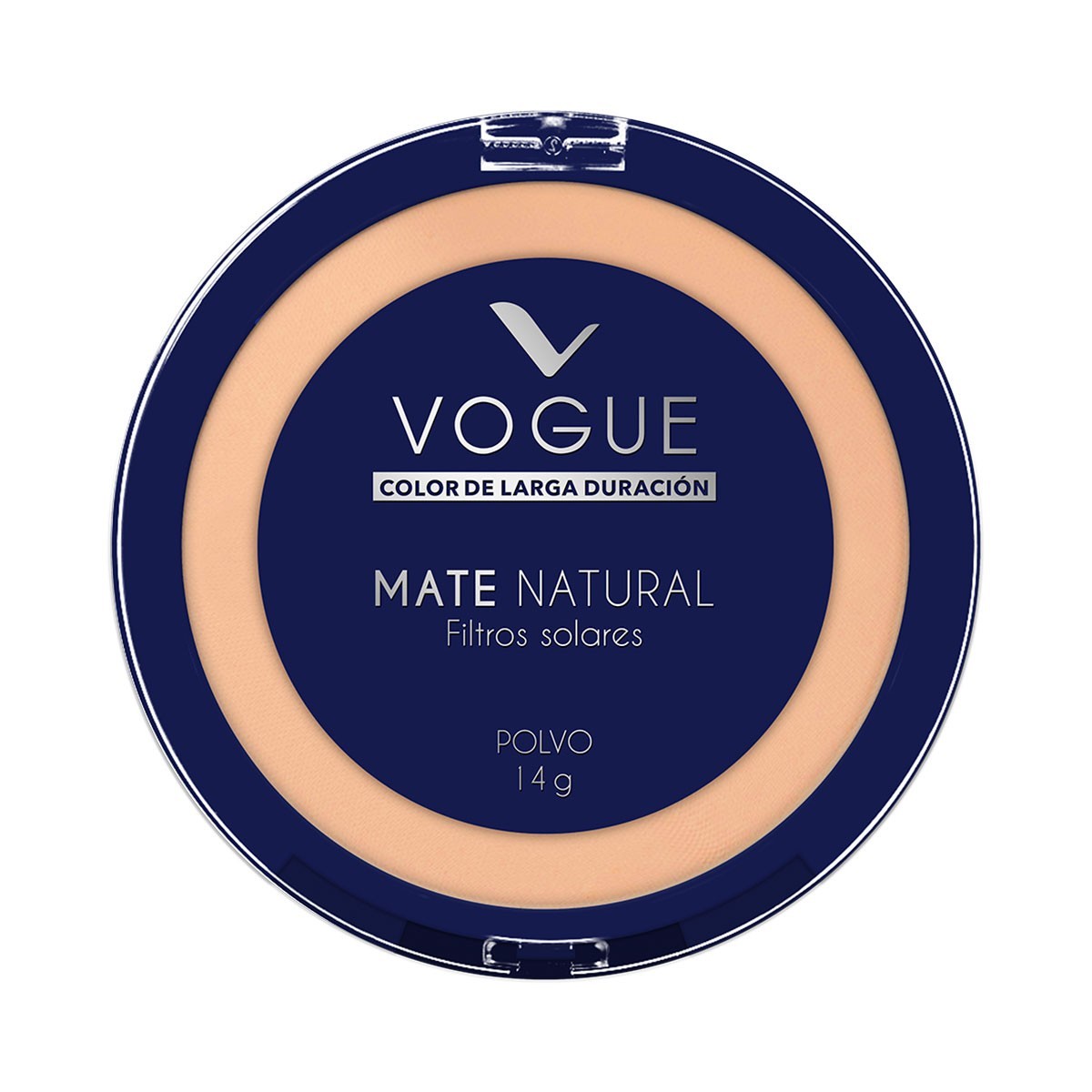 POLVO COMPACTO DE VOGUE MATE NATURAL