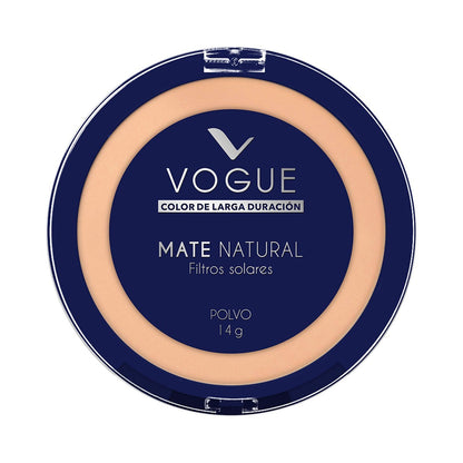 POLVO COMPACTO DE VOGUE MATE NATURAL