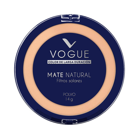 POLVO COMPACTO DE VOGUE MATE NATURAL